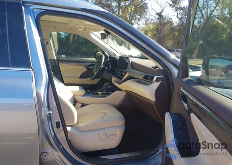 2020 Toyota Highlander Platinum from USA, damaged, VIN 5TDFZRBH2LS036099